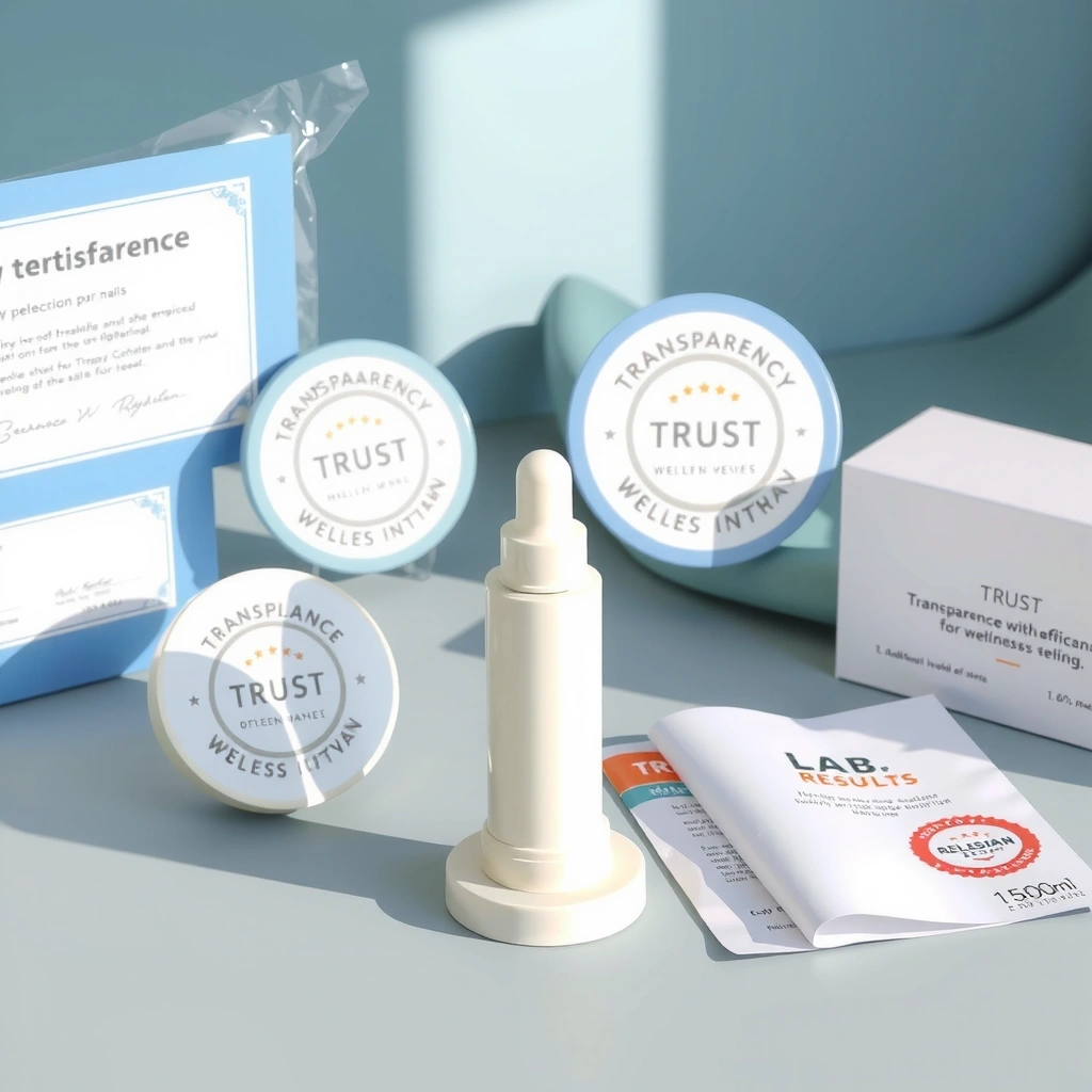 Transparency and trust in wellness products